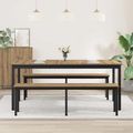 vidaXL Jedálenské stoly 180 x 90 x 75 cm Kompozitné drevo Obdĺžnikový