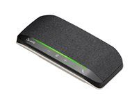 Hands-free hlasitý odposluch - káblový - USB-A, USB-C - strieborná