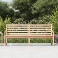vidaXL Záhradná lavica 203,5x48x91,5 cm masívna borovica