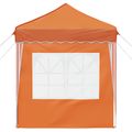 vidaXL Prístrešok na párty 195 x 195 x 245 cm Oranžová Oxfordská látka