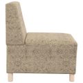 vidaXL Bezrúčková modulárna sofa jednotka 2 ks Svetlosivá