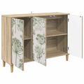 vidaXL Servírovacia skriňa GOTHA Sonoma 102 x 33 x 75 cm