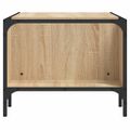 vidaXL Konferenčný stolík s regálom dub sonoma 100x51x40 cm komp.drevo