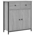 vidaXL Komoda sivá sonoma 70x30x80 cm kompozitné drevo