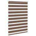 vidaXL Zebra roleta hnedá 95x150 cm šírka látky 90,9 cm polyester