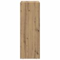 vidaXL Servírovacia skriňa ELST Remeselný dub 59 x 35 x 100,5 cm