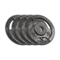 Sada liatinových závaží 4x2,5kg, 51mm, REBEL ACTIVE RBA-2143-02.5