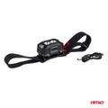LED čelovka 2xXPG+10SMD 1800mAh SUPER BRIGHT (BATT) AMiO-04668