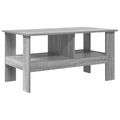 vidaXL Konferenčný stolík Sivý Sonoma 90 x 50 x 45 cm Kompozitné drevo