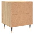 vidaXL Nočný stolík dub sonoma 40x35x47,5 cm kompozitné drevo