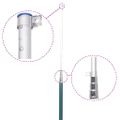 vidaXL Európska vlajka a tyč 5,5 m hliník
