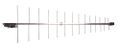 TESLA TE-2845 - vonkajšia anténa na príjem DVB-T2 signálu, 470-862 MHz, 10 dBi