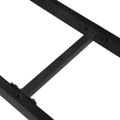 vidaXL Stolové nohy na jedálenský stôl, rám v tvare X 120x50x72 cm