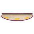 vidaXL Samolepiace schodové rohože 15 ks 80 x 24,5 x 3,5 cm Fialová