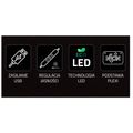 MANTA Pes buldoček, LED Neon plexi dekorácia