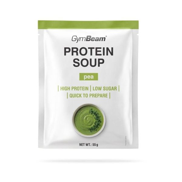 Proteínová hrachová polievka - GymBeam, 55 g