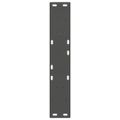 vidaXL Nohy k jedálenskému stolu v tvare V, 2 ks, antracitové, 60 x (72-73,3) cm, oceľ