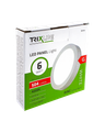 LED panel TRIXLINE TR 113 6W, kruhový prísadený 4200K