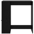 vidaXL Barový stôl 101 x 40 x 103,5 cm Kompozitné drevo Čierny dub