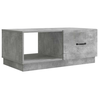 vidaXL Konferenčný stolík Betónovo sivá 90 x 50 x 37 cm