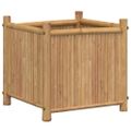 vidaXL Kvetináč 40x40x40 cm bambus