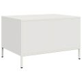 vidaXL TV skrinka biela 68x50x43,5 cm oceľ valcovaná za studena