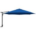 vidaXL Záhradný slnečník 248 x 248 x 148 cm Polyester a oceľ Azurblue