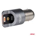 LED žiarovky FULL CANBUS PRO P21/5W 2x1860 SMD červené 12V 24V AMIO-03596
