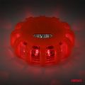 Núdzové svietidlá LED 12SMD+3SMD 10 kusov, červená AMiO-04672