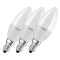 OSRAM LED žiarovka Clas B 60 7.5 W E14 Teplá biela 3ks
