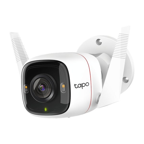 Tapo C320WS Outdoor IP66 Security 2K Wi-Fi Camera, microSD, dvojcestné audio, detekcia pohybu