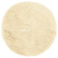 vidaXL Poťah na podložku 6 pcs HEERLEN Krémová Ø 40 cm PV fleece