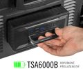 Chladiaci box TEESA TSA6002 40 l, 12 V/24 V/230 V/batéria, kolesá, kompresor, mraženie, Bluetooth