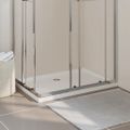 vidaXL Obdĺžniková sprchová vanička z ABS biela 70x100 cm