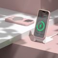 Etteri Silikónové Mag puzdro pre iPhone 15 Pro Max 6,7" svetloružová