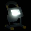 vidaXL Nabíjateľný LED reflektor s rukoväťou 30 W studené biele svetlo