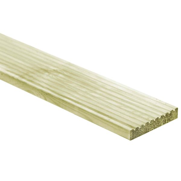 vidaXL Deckingová doska 8 pcs Zelené impregnované 1,16 m²