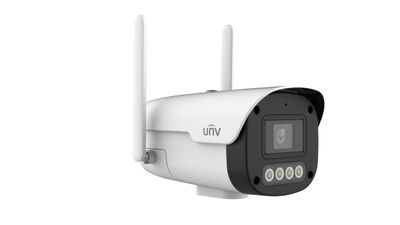 Uniview IPC2A14LP-ADF40KC-4G-E LTE 4MPx bullet vonkajší, 79 °, Smart IR 50 m + Biely 30 m
