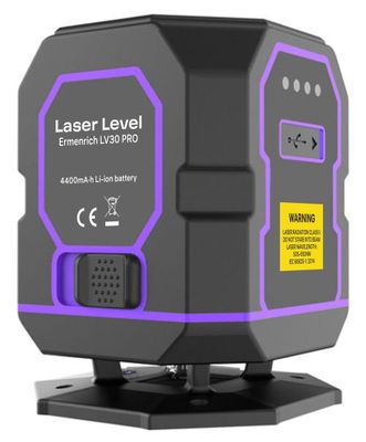 Laserový nivelačný prístroj Ermenrich PRO LV30