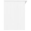 vidaXL Lavica na topánky ALTA biela 100x35x45 cm masívna borovica