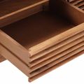 vidaXL Ručne vyrobený konferenčný stôl Teak hnedá 85 x 45,5 x 40 cm