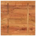 vidaXL Stolová doska 80x80x2,5 cm štvorec masívna akácia