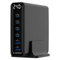 GEMBIRD 6-port 240 W GaN USB, Rýchlonabíjačka 240W
