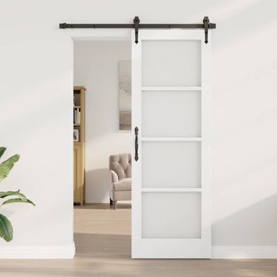 vidaXL Vnútorné dvere ORKDAL Bielo základná 73,5 x 211 cm