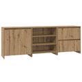 vidaXL Servírovacia skriňa 3 ks Remeselný dub 70 x 41 x 75 cm