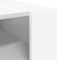 vidaXL Konferenčný stolík Biela 92 x 53 x 45 cm Kompozitné drevo