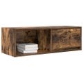 vidaXL TV stolíky 2 ks dymový dub 80x31x25,5 cm spracované drevo