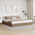 vidaXL Otomanový posteľný rám Kapsulín 200 x 200 cm Umelá koža