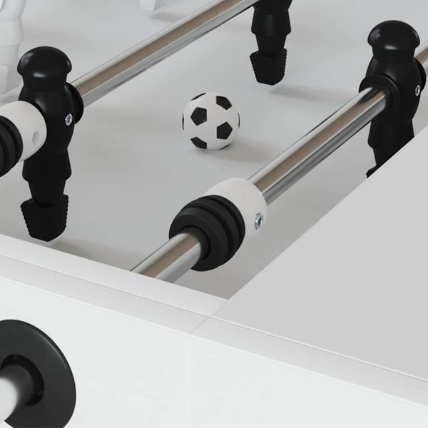 vidaXL Bumpers na stolný futbal 16 pcs Čierny 3 x 3 x 2 cm TPE