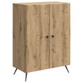 vidaXL Servírovacia skriňa Dub artisan 66 x 34,5 x 90 cm